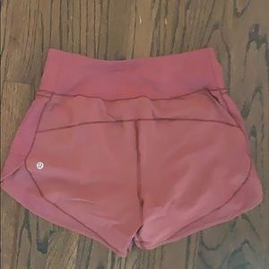 Lulu lemon track shorts